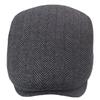 1Piece Men Coarse Lines Beret Duckbill Cap Outdoor Adjustable Leisure Hat Spring Autumn Hunting Travel Tourism