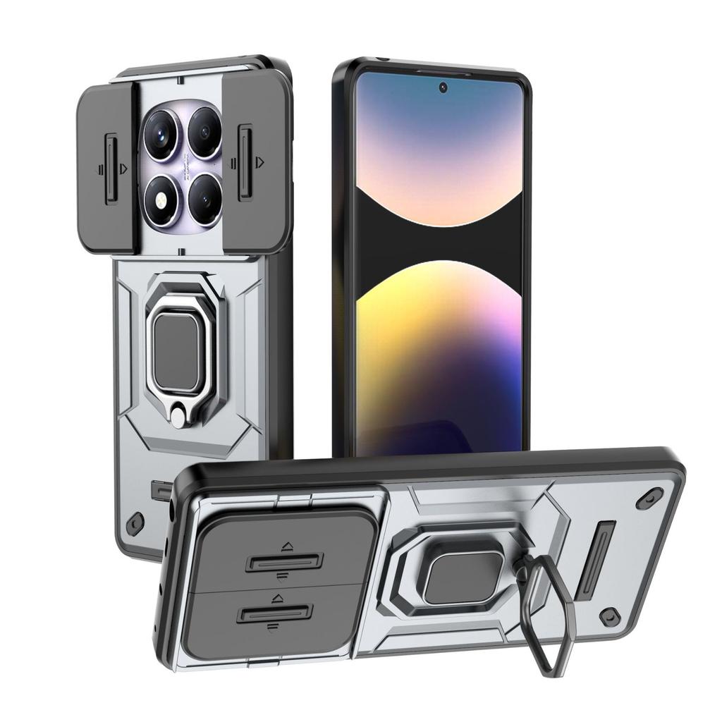 Xiaomi Poco X7 Pro Phone Case,Military-Grade Magnetic Kickstand Phone Case Cover for Xiaomi Poco X7 Pro