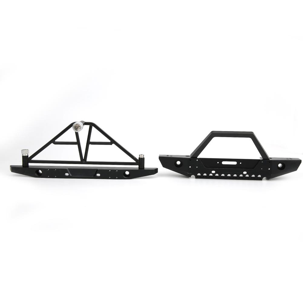 Kovový RC auto přední zadní nárazník příslušenství Vhodné pro Axial SCX10 90046 110 RC auto