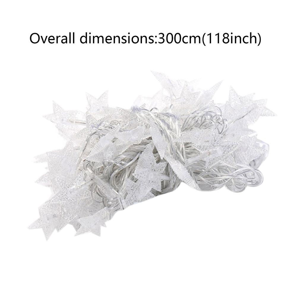 Star Shape String Lights Party Wedding Christmas Room Curtain Light Decoration