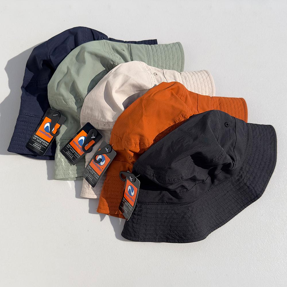Nyuhaeteun Baumwoll-/Nylon-Eimerhut (Orange)
