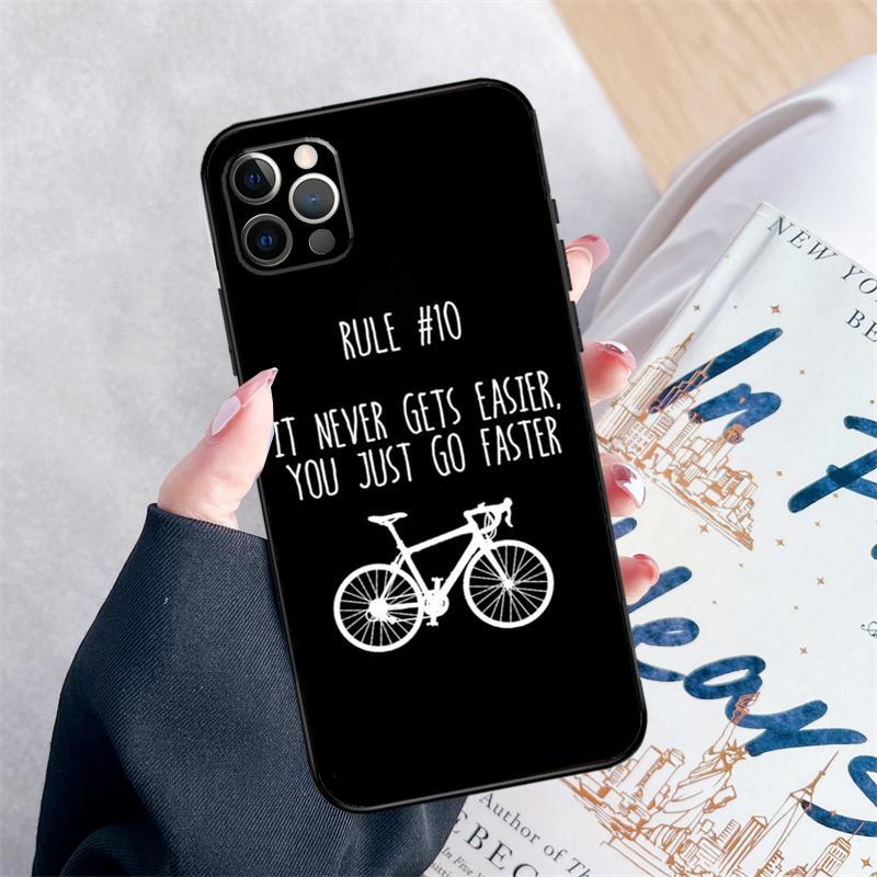 Mountain Bike Cycling  Cool Phone Case For iPhone 14 15 16 Pro Max 12 13 Mini 11 Pro Max XR 15 16 Plus 16e Cover Coque