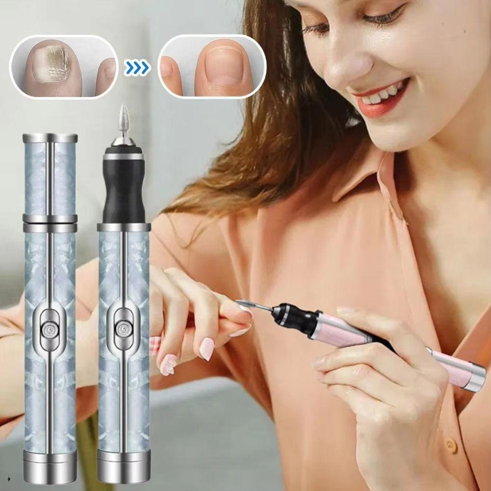 Electric Nail Drill Bits Set Rechargeable Nail Polishing Machine Nail File Machine  Pedicure Kit