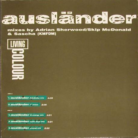 

12inch Record LIVING COLOUR Auslnder 6591736 Epic 1993 Europe Dance Electronica Used