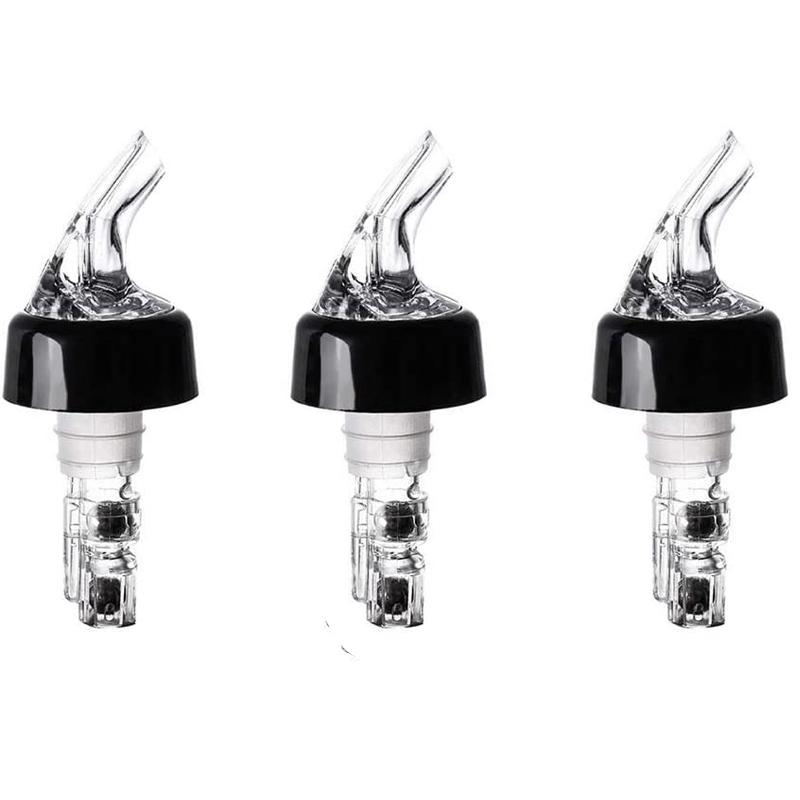 30ml Plastic Liquor Pourer Olive Oil Wine Bottle Pour Spout Plug Stopper Cork Wine Dispenser Leakproof Bar Supplies