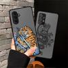 Phone Cover Case for Samsung Galaxy A53 A16 A15 A34 A36 A17 A52 A52S A72 A14 A23 A35 A73 A33 A54 A56 A55 Cool Tiger Dragon
