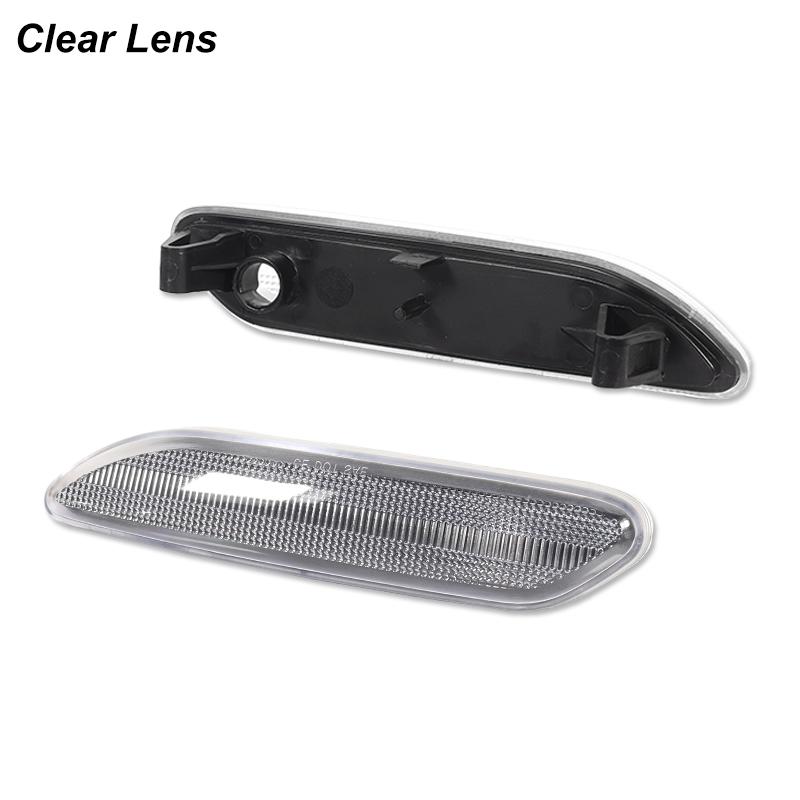 LED-Blinkergehäuse Ersatzteile für Mini Cooper R60 R61 Countryman Paceman Vordere Seitenmarkierungsleuchten, Ohne Birne/Fassung