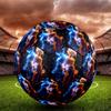1pc Dragon Ball Z Football Soccer Ball Size 5 Indoor Soccer Ball Fashion Colorful  Backyard Game -Great For Sports Fans Gift HE10