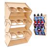 Spray Can Holder Large Capacity Paint Bottle Organizer Spray Paint Storage 9-Can Paint Can Holder Spray Paint Can Wall Shelf