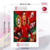 Cr7 Portugal Football Legend 100% Round Full Drill 5D DIY Diamond Painting Embroidery Cross Stitch Rhinestone Decor