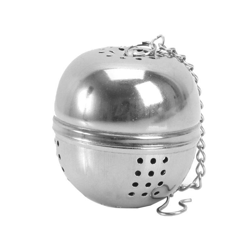 Ball Shape Tea Infuser Sphere Mesh Tea Strainer Coffee Herb Spice Filter Diffuser Loose Spices Kitchen Gadget Stainless Steel