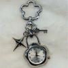 Vintage Look Steampunk Uhr Schlüsselanhänger Metall Paar Stil Schlüsselanhänger Taschenuhr Rucksack Anhänger