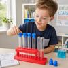 Practical Test Tube Rack Plastic Test Tube Holder Multi Purpose Experiment Shelf  Lab Supply