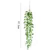 98cm Artificial Vine Fern Grass Plants Elegant 5-fork Dutch Bean Plant Handmade Plastic Green Plant Balcony Decoration