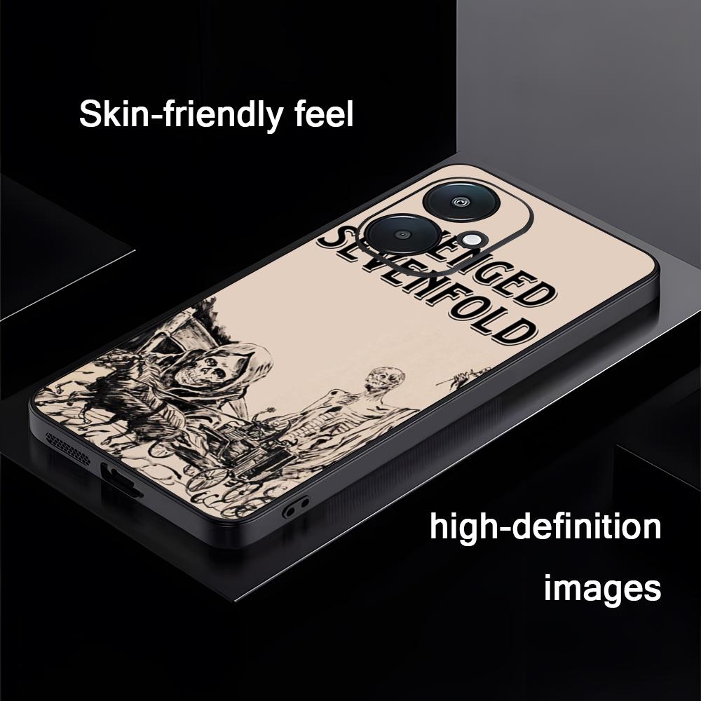 Band A-Avenged Sevenfold Hot Phone Case For Xiaomi Redmi 14C 13C 12C Note14 13 12 11 10 Pro Plus S Soft Black Phone Cover