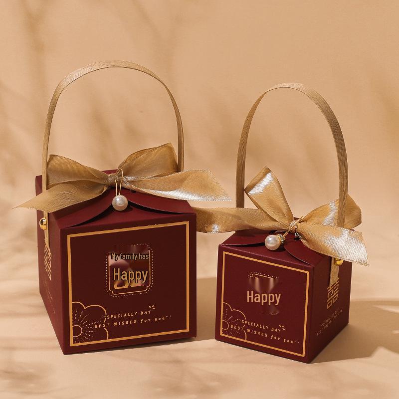 2024 Handheld Wedding & Engagement Candy Gift Box