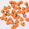 15/55Pcs Mini Resin Pumpkins Miniatures, Fake Fruit Vegetables for Thanksgiving Day Autumn Home DIY Craft Decoration Supplies