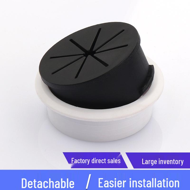 Round Cable Hole Cover: Desk Wire Management and Decorative Ring