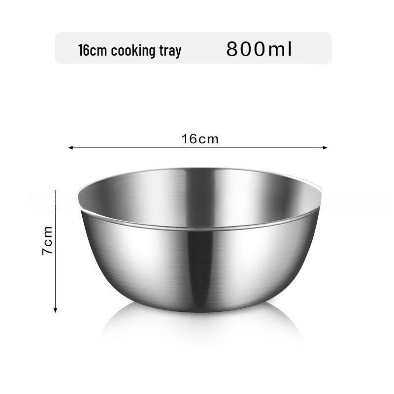 LISM 304 Stainless Steel Japanese Style Mixing Bowl