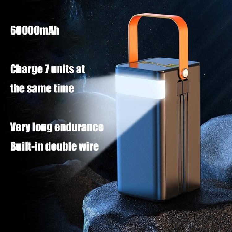 Efficient 120W Charging Mobile Power Adapter With PD20w and Type C Lines 3000mAh/6000mAh For Daily Commutes