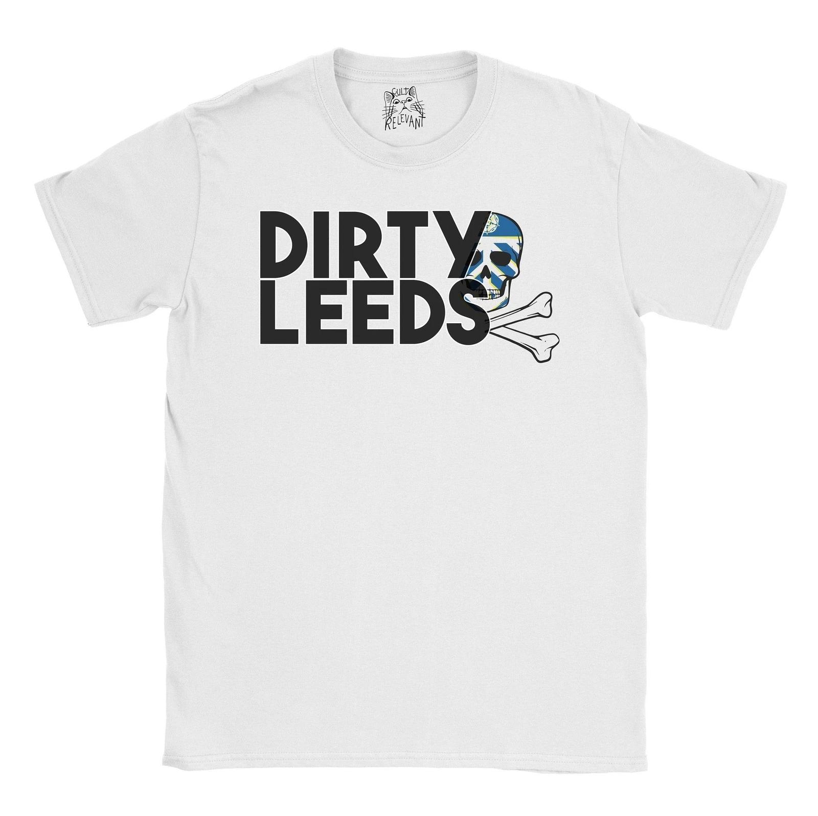 Dirty Leeds T shirt | ALAW MOT T shirt Skull Football Damned M