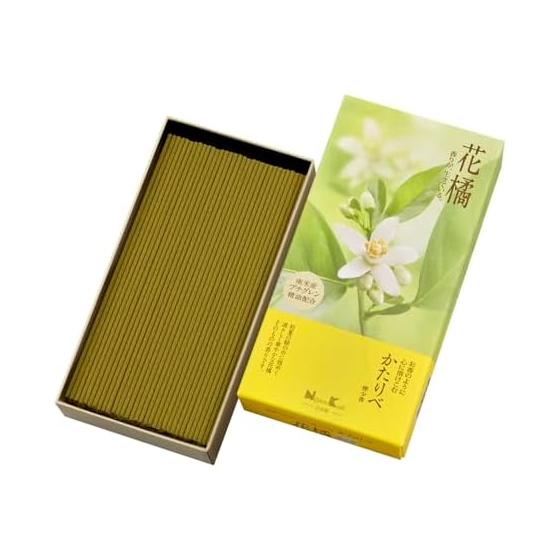 Kataribe Hanatachibana Approx. 100g Incense Stick Nippon Kodo Low Smoke