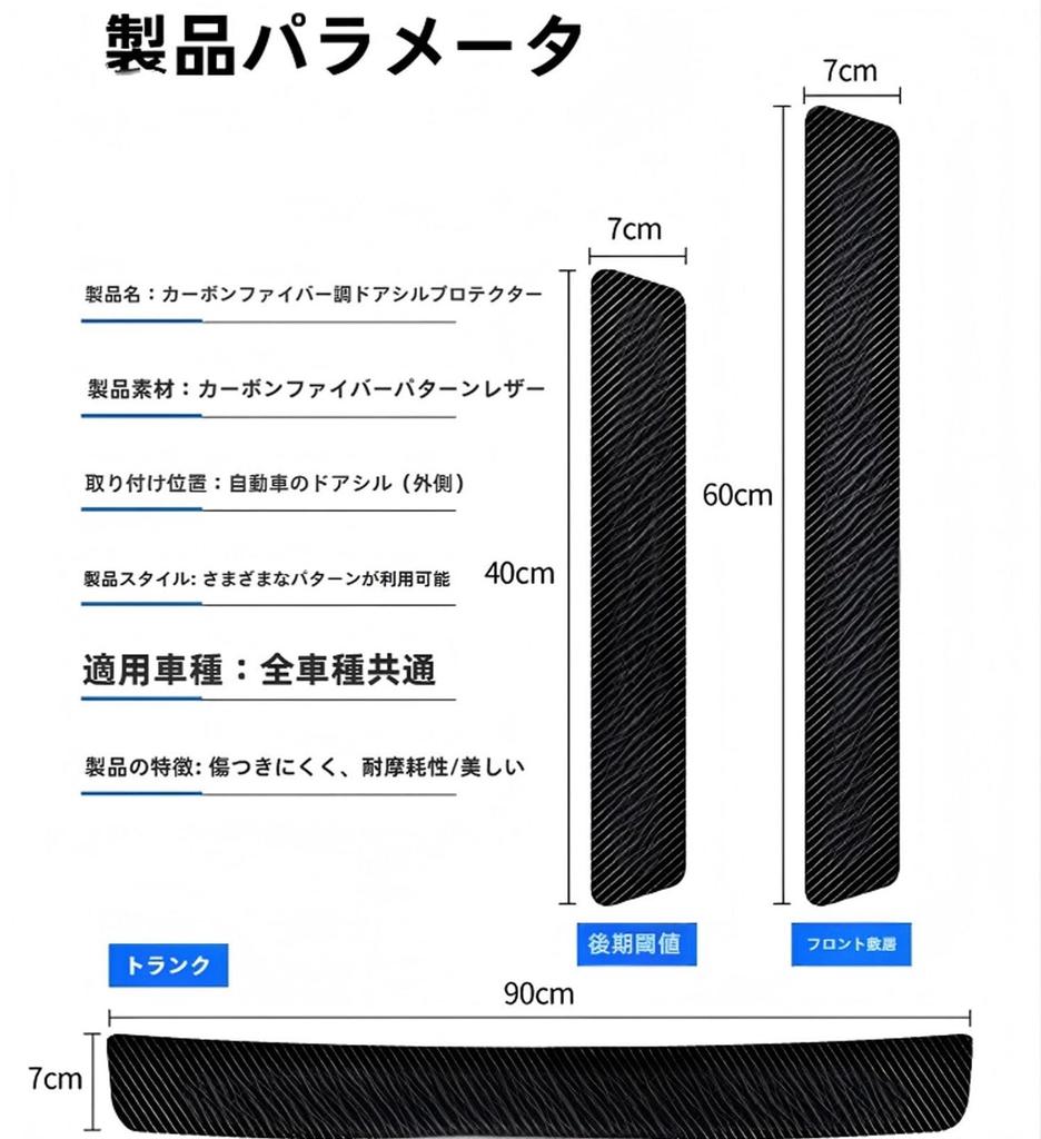 Car Side Step Guard Compatible with Volkswagen Golf 8 Variant