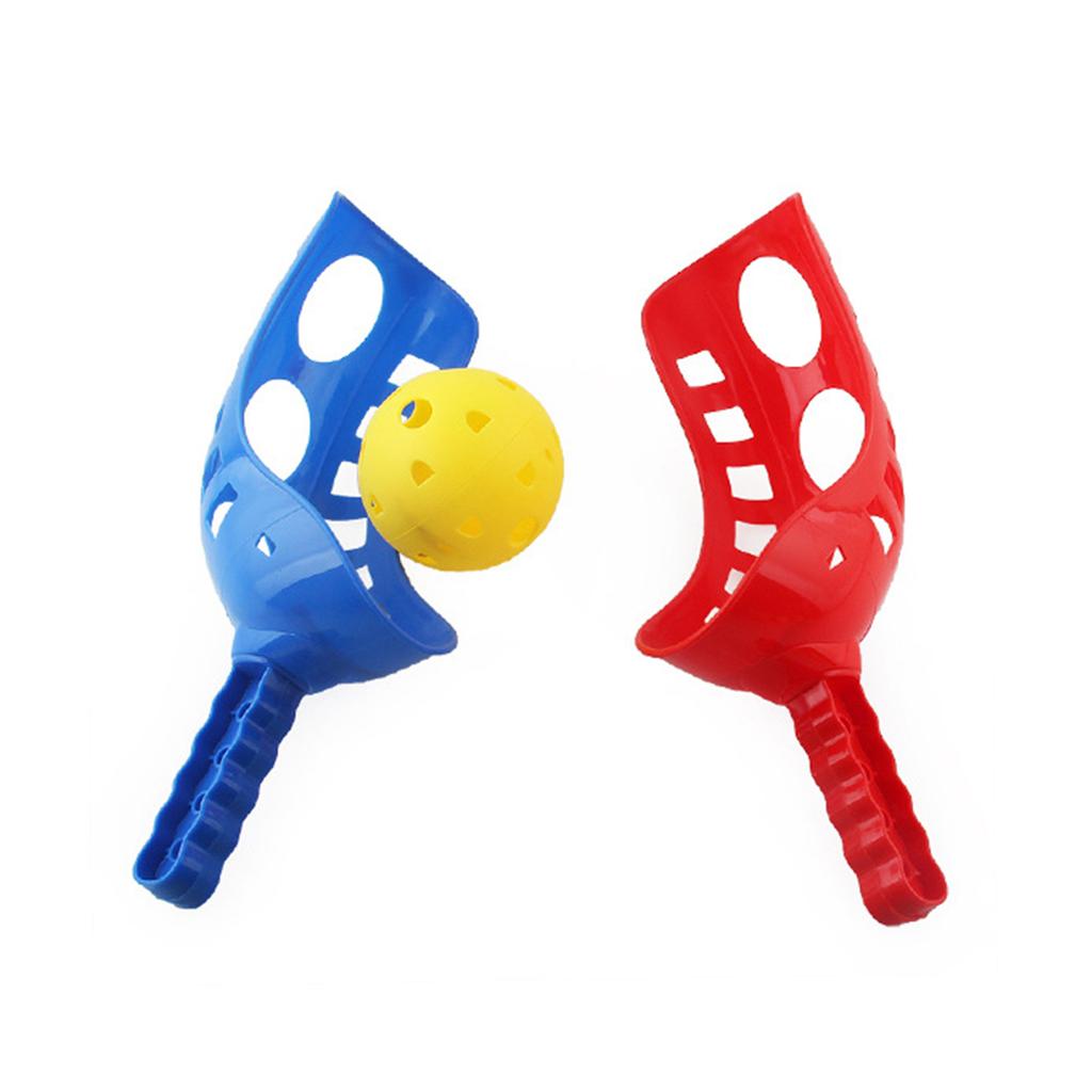 Kids Throw and Grab Toy Game Racket Sensory Toy for Outdoor Fun Game Children's Educational Sports Throwing Toy