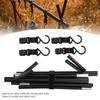 Multifunction Triangle Storage Tripod Aluminum Alloy Folding Hanging Rack Cookware Hanger  BBQ
