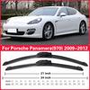 Car Wiper Blade For Porsche Panamera(970) 24"+21" 2009-2012 Windscreen Windshield Wipers Blades Window Wash Fit U Hook Arms