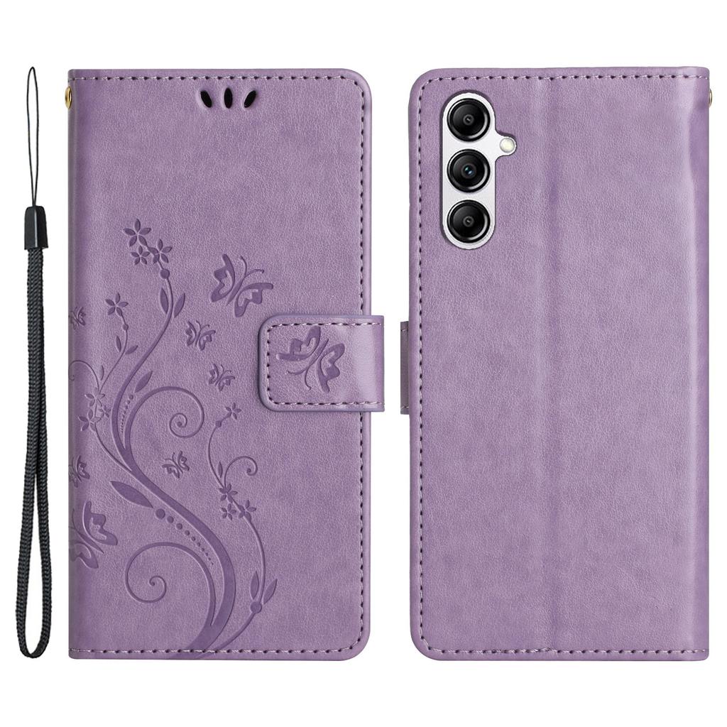 For Samsung Galaxy A56 5G Case PU Leather Phone Wallet Cover with Strap