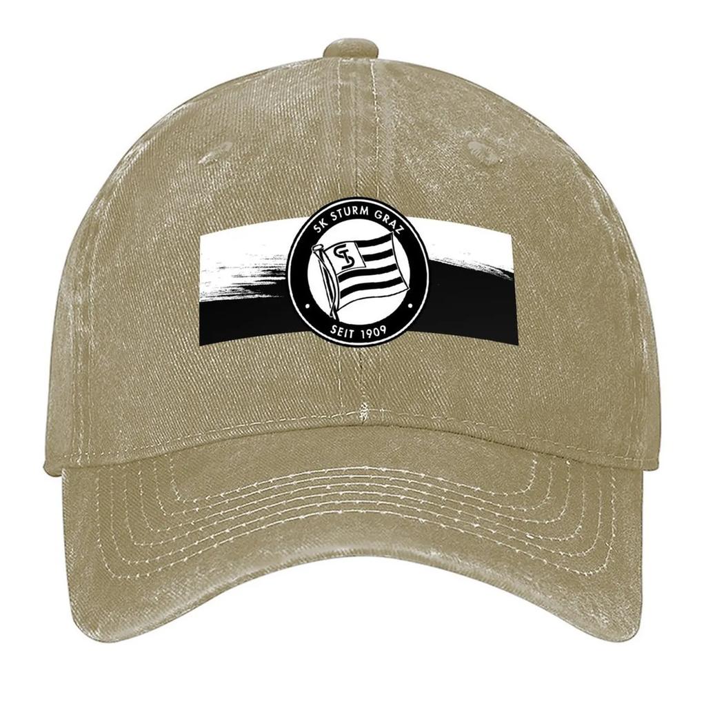 New SK Sturm Graz Die Schwoazn Baseball Cap Rave New In Hat Cosplay Luxury Cap For Women Unisexs