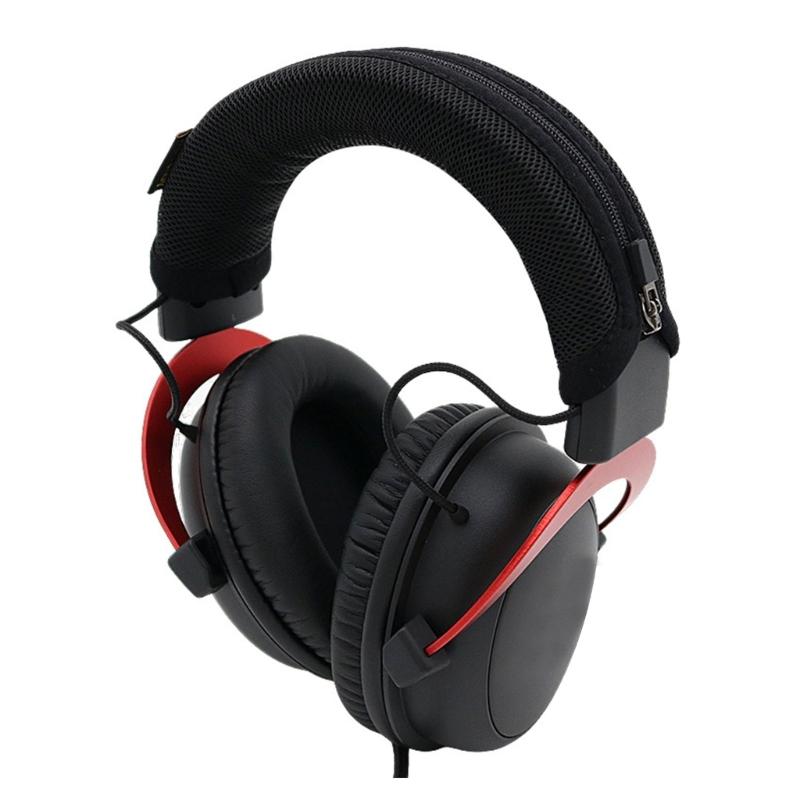 Soft Protective Headsets Headband Cover Ventilated Design Reduces Heat And Sweat Buildups for Cloud 2 Headphones