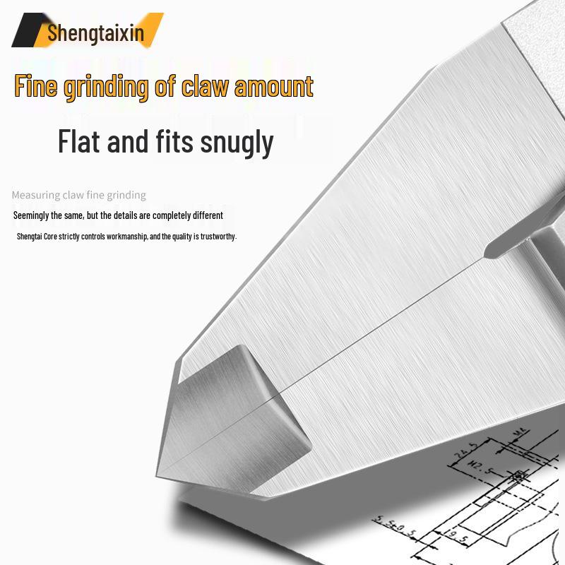 Shengtai Xin Digital Vernier Caliper High Precision Stainless Steel Gauge for Jewelry and Cultural Playthings