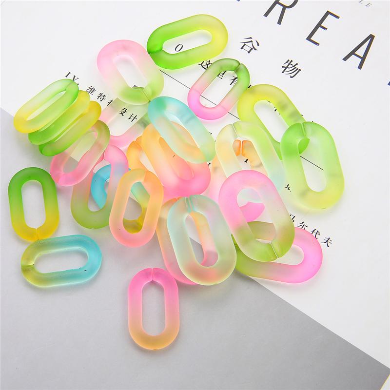 10Pcs Acrylic Open Sunglasses Chain For DIY Necklace Bracelet Earrings Jewelry Making Craft Accessories