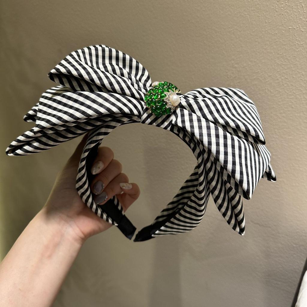 Kadınlar için Büyük Düğümlü Fiyonklu Saç Bantları Geniş Siyah Yeşil Pembe Mavi Kız Çocukları için Saç Bantları Saç Aksesuarları Büyük Fiyonklu Düğümlü Saç Bandı