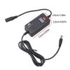 Adjustable 12V Charger 40W USB+20W Type C Port Voltage Meter Speed Regulator Wide Compatibility for Phones