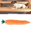 Carrot Dog Squeaky Toys Bite Resistant Relieve Anxiety Dog Squeaky Chew Toys Carrot Shaped Dog Toy for Playing