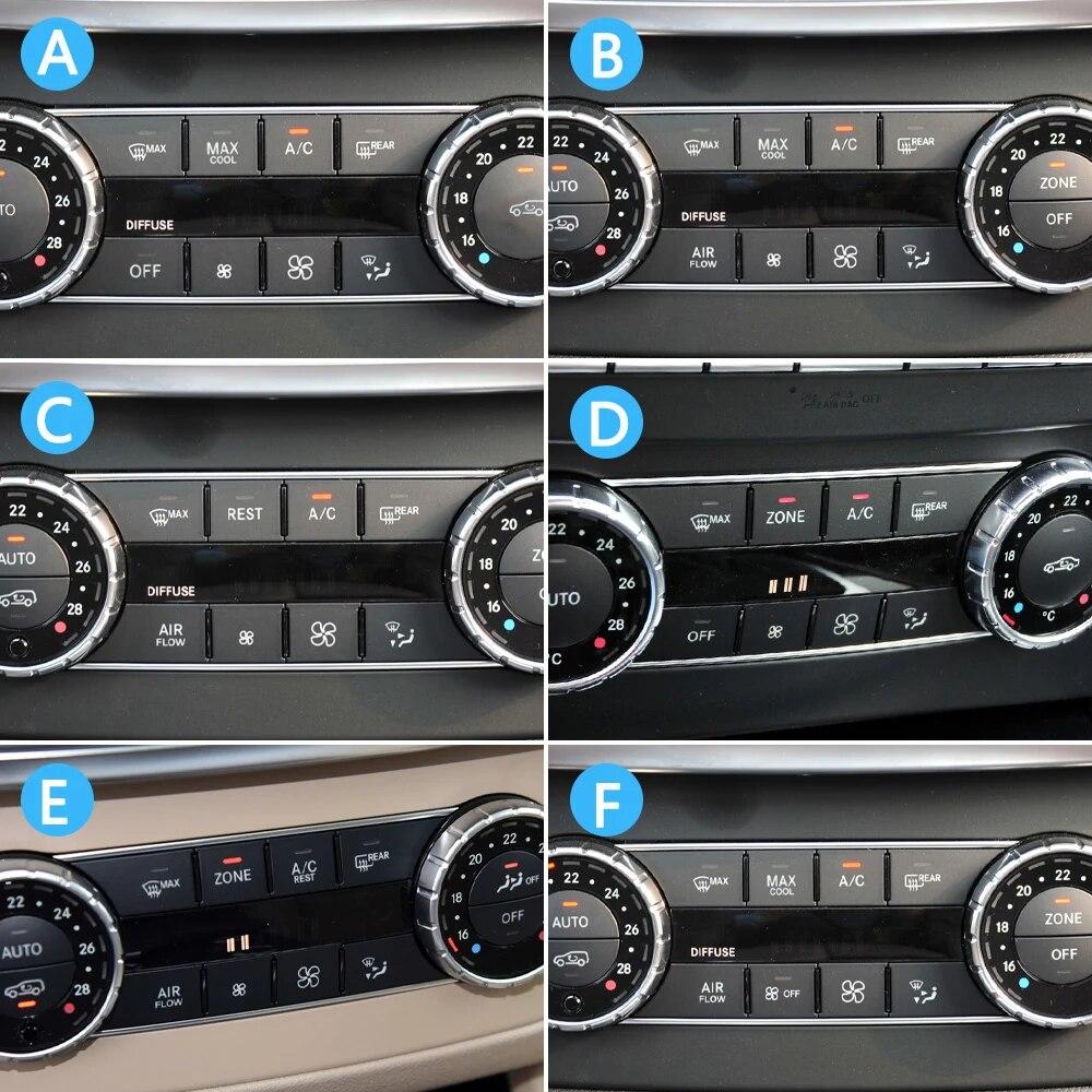 Car Console AC Heater Climate Control Switch Button For BENZ ML GL GLE GLS W166 X166 W292 ML350 ML550 GL350 GL450 GLE400 GLS450