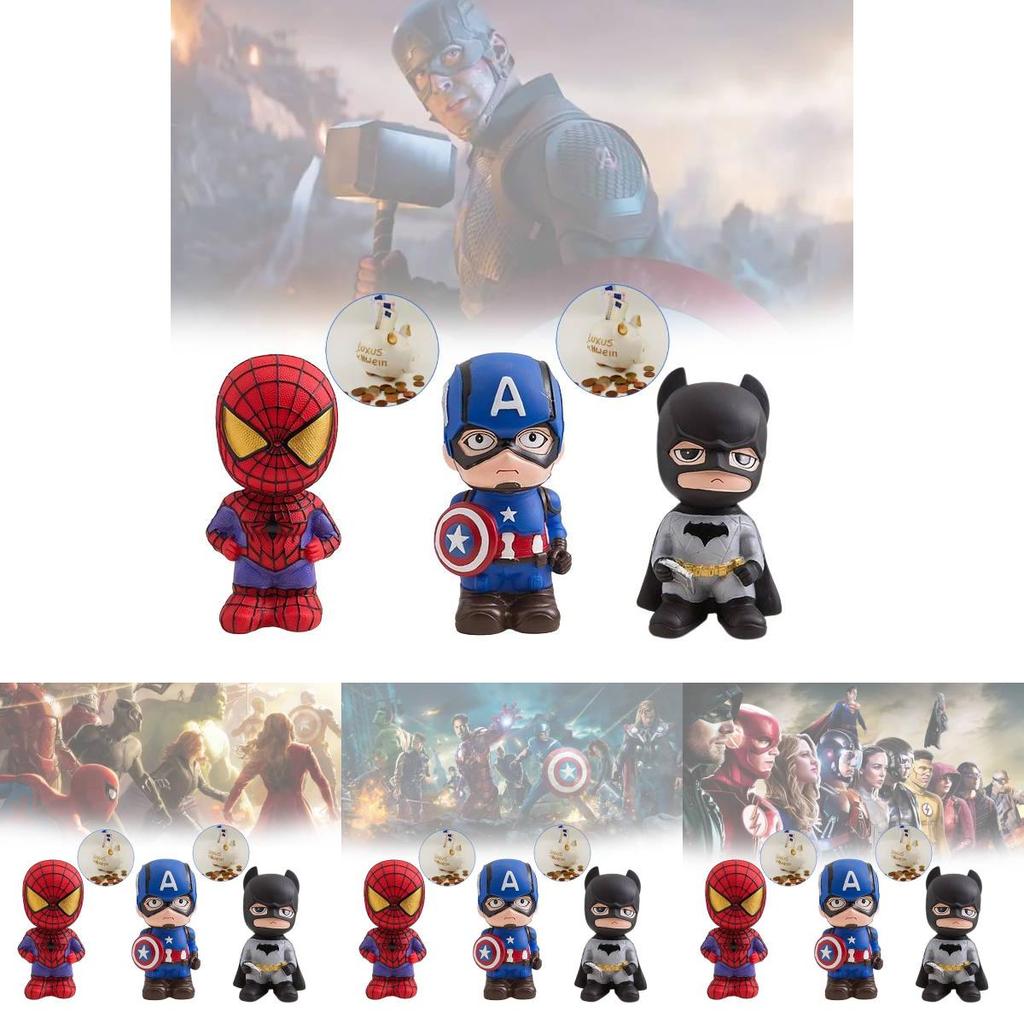 Pusculita Creativa Omul-Paianjen Design Colorat Desene Animate Avengers Pentru Cadouri Copii