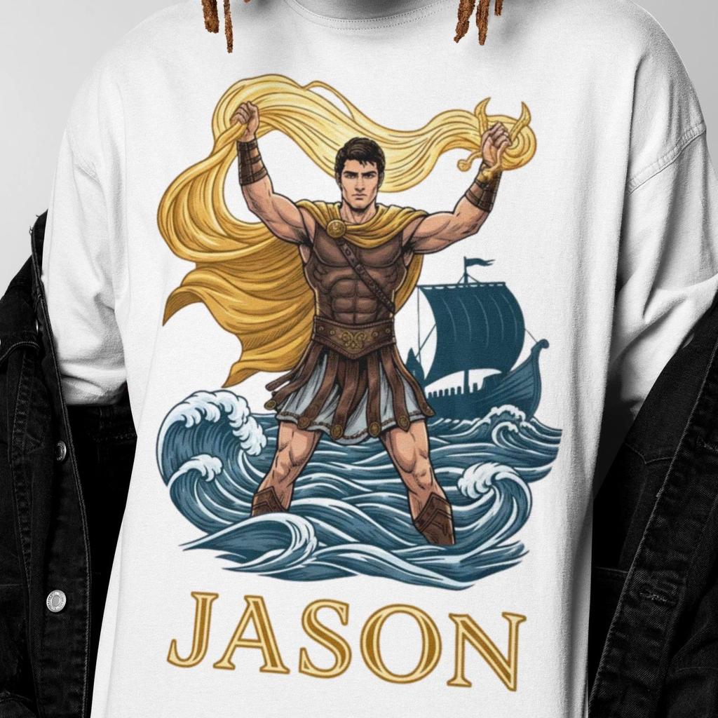 Vintage Greek God Jason T-Shirt | Mythology Tee