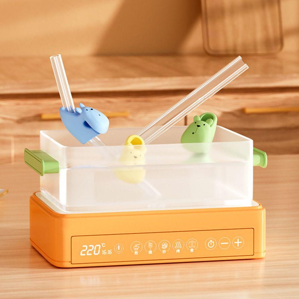 Portable Baby Buckle Straw Multi-function Water Cup Accessories Children's Silicone Suction Soft