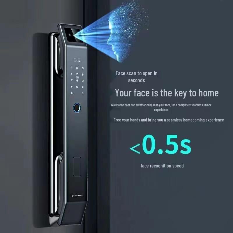 Smart Anti-Theft Electronic Door Lock with Fingerprint and Face Recognition
