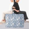 Sturdy Nonwoven Storage Bag for Relocating Large Capacity Clothes Container With Reinforced Double Seal