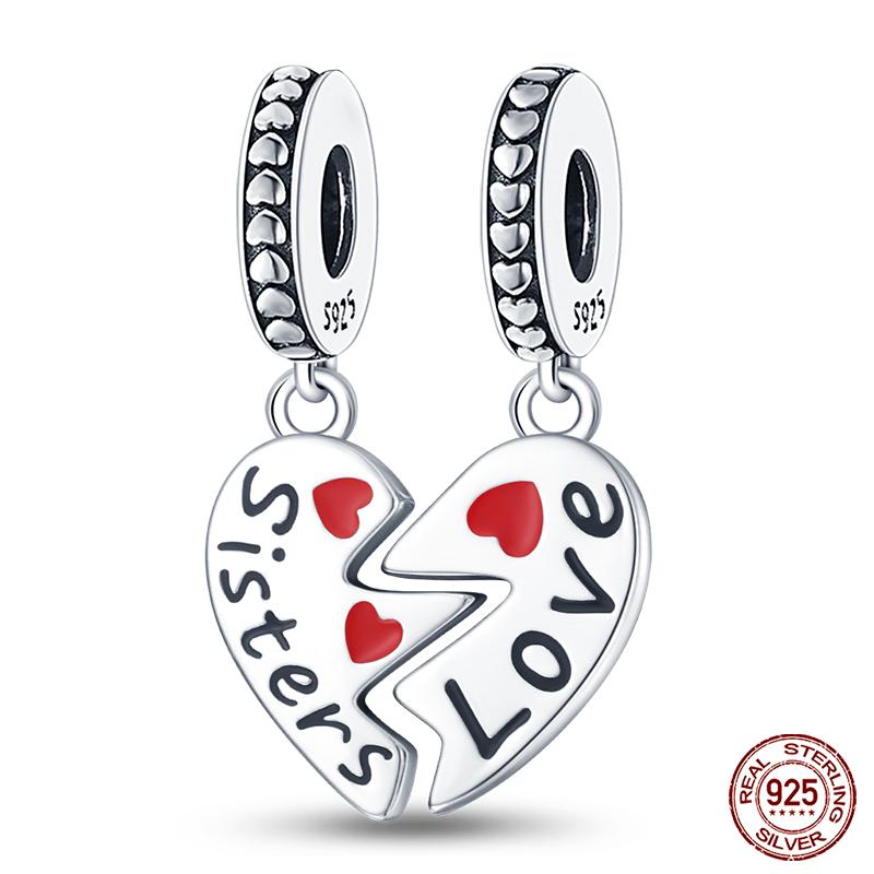 100% Copper Love Strawberry Cherry Red Series Charm Beads For Brand Original Bracelet Diy Fine Jewelry Gift