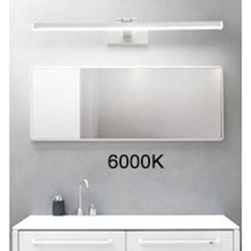 

L40cm L60cm L70cm L90cm L110cm Светодиодный настенный светильник для зеркала в ванной, водонепроницаемый современный акриловый настенный светильник, светильники для ванной комнаты, AC85-265V 9W L40cm