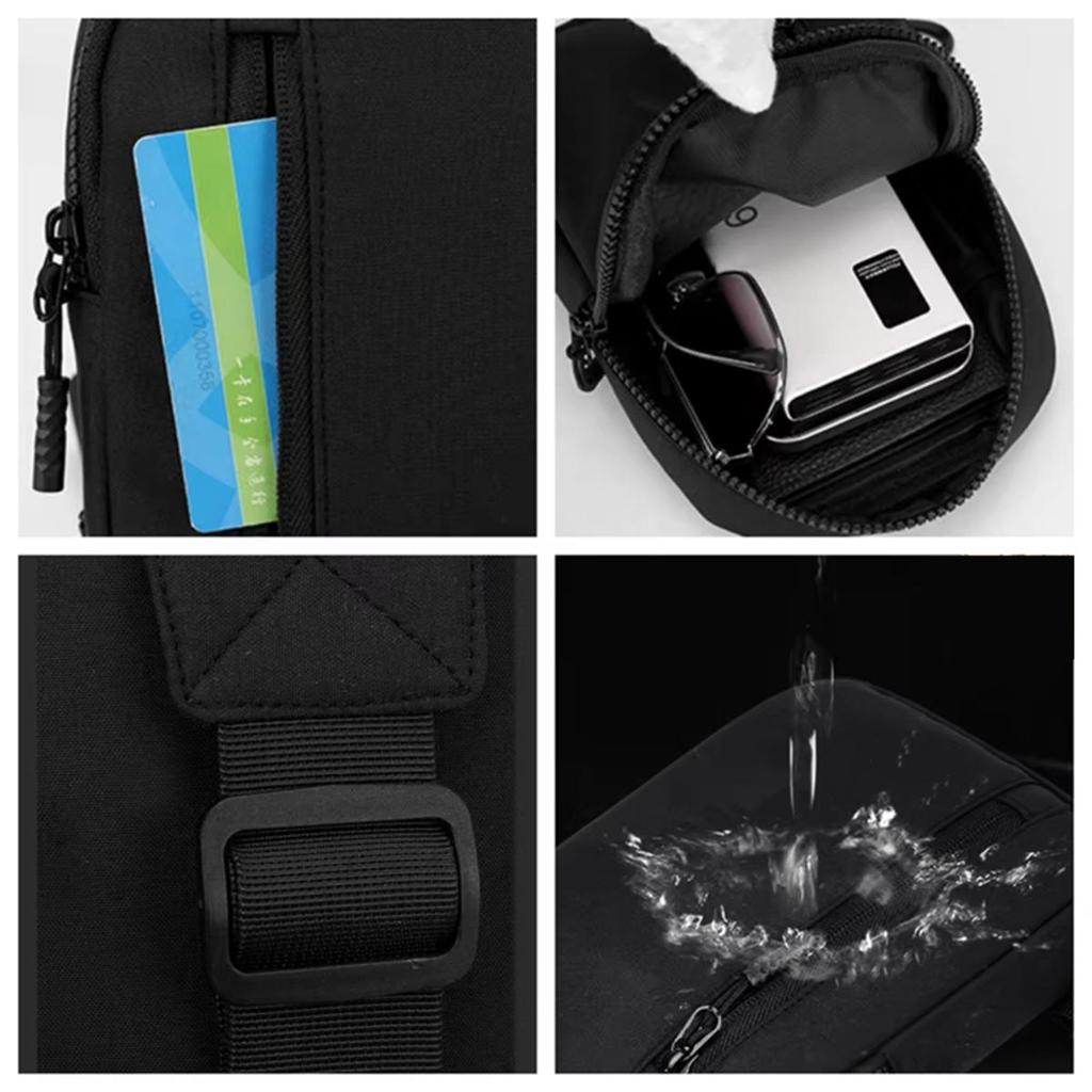 Factory Direct  Sports Breast Pocket Men's Small Size Backpack Women Messenger Bag Mobile Phone Waist Bag Mini Fashion Satchel
