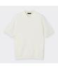 Keoseuuteommellou Ivory Stripes Textured Collar Sweater Cwwam26411Ivx