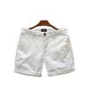 Men's Korean Style Casual Summer Wide-Leg Shorts with Unique Belt Design