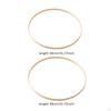 2Pcs Bamboo Floral Hoops Craft Rings Multipurpose Dreamcatcher Hoops, Macrame for Wall Hanging